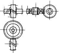 齿轮啮合画法(GB/T4459.2—1984)-4