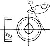 齿轮啮合画法(GB/T4459.2—1984)-12