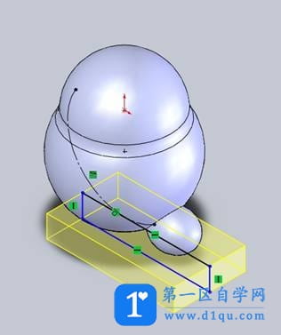 solidworks建模实例-QQ企鹅-8