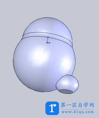 solidworks建模实例-QQ企鹅-9