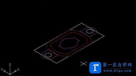 CAD绘制三维立体剖面图-12