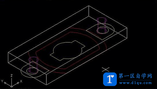 CAD绘制三维立体剖面图-13