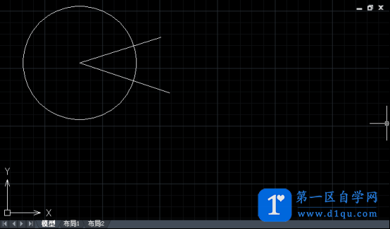 中望CAD中绘制角平分线的方法-3