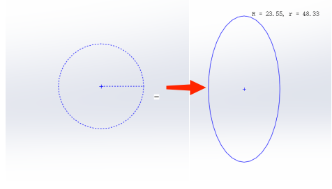 solidworks草图绘制：椭圆，槽口，多边形和圆角的绘制-2
