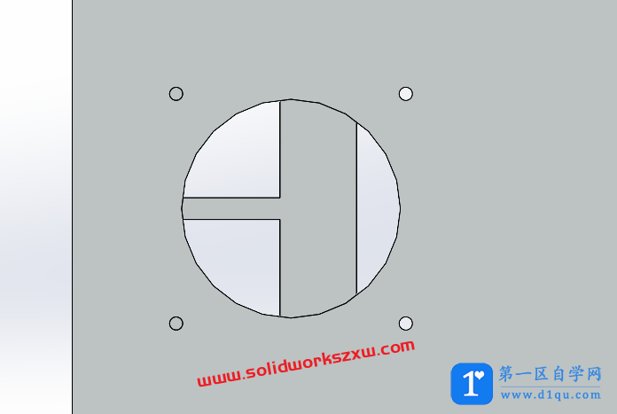 SolidWorks圆有棱角不圆怎么办？多边形圆如何处理？-3