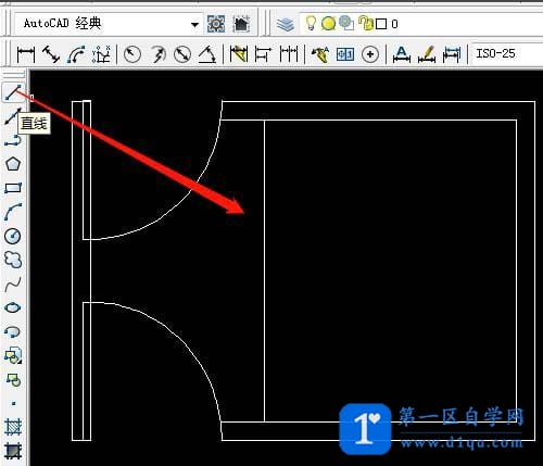 怎么用CAD画楼梯区域平面图? CAD画楼梯区域平面图的方法-6