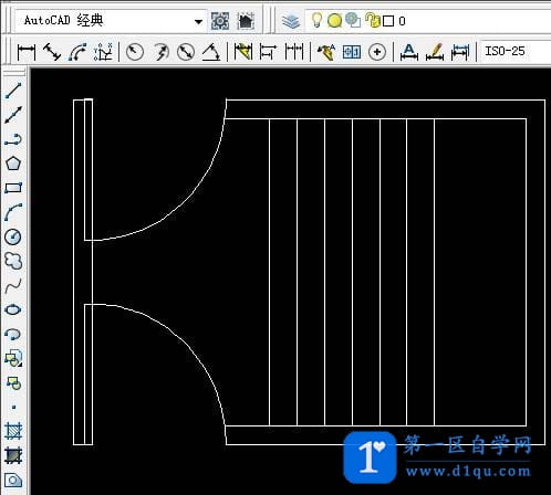 怎么用CAD画楼梯区域平面图? CAD画楼梯区域平面图的方法-7