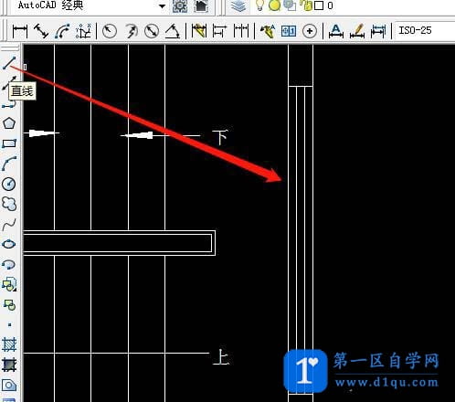怎么用CAD画楼梯区域平面图? CAD画楼梯区域平面图的方法-13