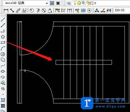 怎么用CAD画楼梯区域平面图? CAD画楼梯区域平面图的方法-8