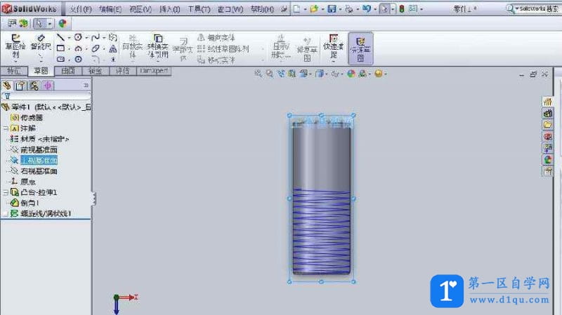 分享SolidWorks螺纹的几种绘制方法-10