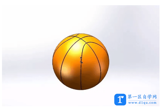 BIM球怎么画？如何用solidworks画个篮球-15