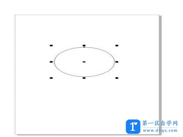 cdr圆形外框怎么使用轮廓笔修改线条样式?-3