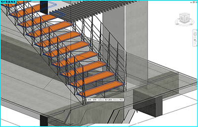 Revit绘制特殊的SU楼梯操作方法-2