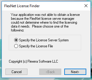 revit 2019安装之后显示flexnet license finder-1