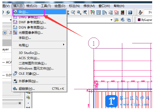 CAD中怎么快速的完成轴线的编号？cad怎么画轴线编号？-8