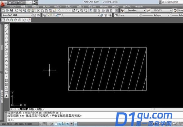 CAD软件如何填充斜线？CAD填充斜线的步骤与方法-4