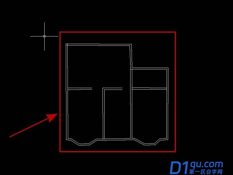 怎么用CAD绘制普通的建筑户型图？用CAD绘制普通建筑户型图的教程-10