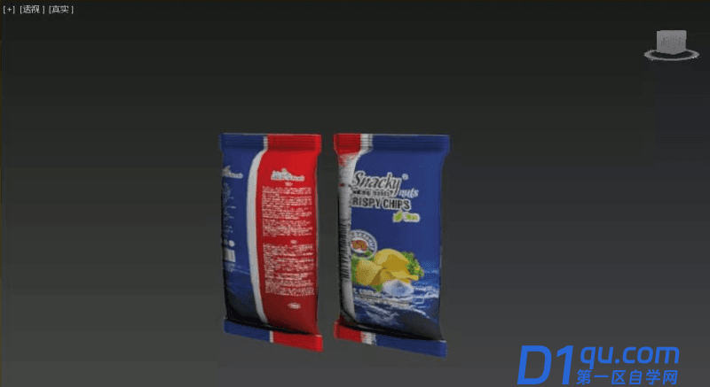 3DMax怎么建模薯片包装袋？3DMax薯片包装袋建模教程-25