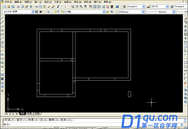 CAD如何绘制建筑平面图？CAD绘制建筑平面图的方法-9