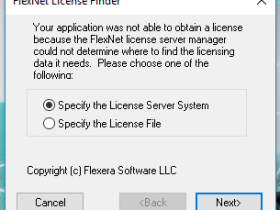 revit 2019安装之后显示flexnet license finder