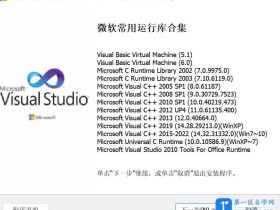 微软常用运行库合集MSVBCRT AIO 2022.06.21 x86+x64